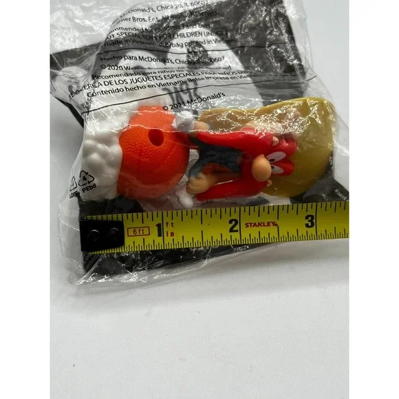 2021 McDonald's Happy Meal Toy Space Jam A New Legacy #6 Yosemite Sam Sealed NIP - Picture 4 of 5